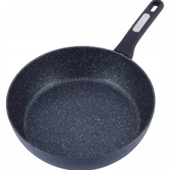 Patelnia głęboka gruba marmurowa 30cm