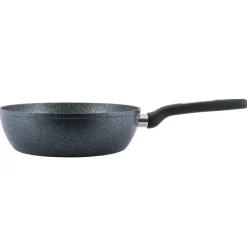 Patelnia głęboka gruba marmurowa 24cm