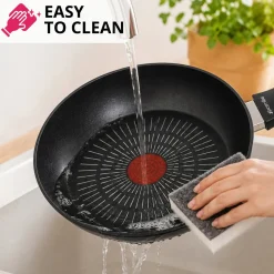 Patelnia głęboka tradycyjna 24cm gaz indukcja Kamille