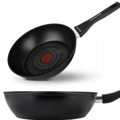 Patelnia głęboka tradycyjna 24cm gaz indukcja Kamille