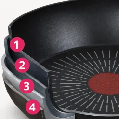 Patelnia głęboka tradycyjna 28cm gaz indukcja Kamille