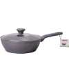 Patelnia głęboka wok 28cm z pokrywką
