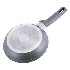 Patelnia granitowa 20cm z pokrywką