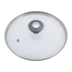 Patelnia granitowa 22cm z pokrywką