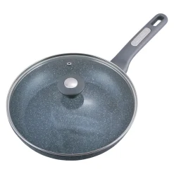 Patelnia granitowa 26cm z pokrywką