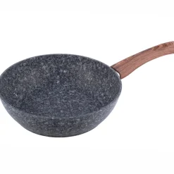 Patelnia granitowa głęboka, wok 24cm