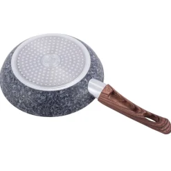 Patelnia granitowa głęboka, wok 24cm