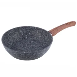 Patelnia granitowa głęboka, wok 26cm