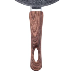 Patelnia granitowa głęboka, wok 26cm