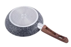Patelnia granitowa głęboka, wok 28cm