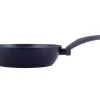 Patelnia marmurowa solidna głęboka, wok 24 cm