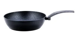 Patelnia marmurowa solidna głęboka, wok 26 cm