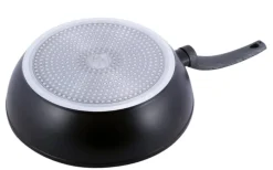 Patelnia marmurowa solidna głęboka, wok 26 cm