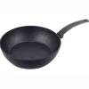 Patelnia marmurowa solidna głęboka, wok 28 cm