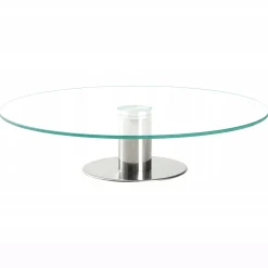 Patera obrotowa szklana do dekorowania ciast tortu 30 cm Kamille