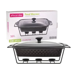 Podgrzewacz, forma naczynie ceramiczne z podgrzewaczem 3l
