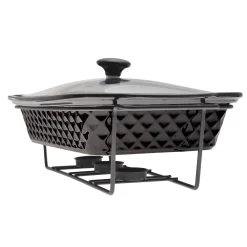 Podgrzewacz, forma naczynie ceramiczne z podgrzewaczem 3l
