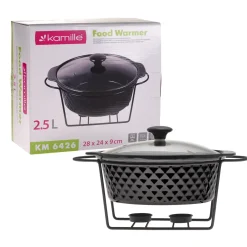 Podgrzewacz, naczynie waza ceramiczna z podgrzewaczem 2,5l