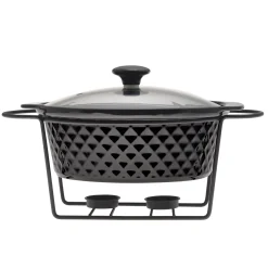 Podgrzewacz, naczynie waza ceramiczna z podgrzewaczem 2,5l
