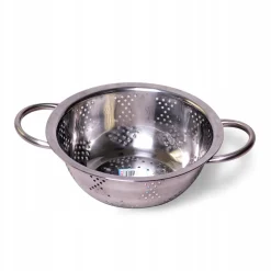 Podstawowy, stalowy durszlak cedzak 22cm