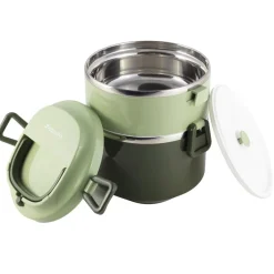 Pojemnik obiadowy, lunchbox, menażka dwukomorowy 1,7L