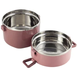 Pojemnik obiadowy, lunchbox, menażka dwukomorowy 1,7L