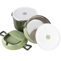 Pojemnik obiadowy, lunchbox, menażka dwukomorowy 1,7L