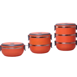 Pojemnik obiadowy, lunchbox na żywność dwukomorowy 1,4L