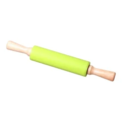 Poręczny wałek do ciasta silikonowy, obrotowy 38cm