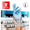 RĘKAWICE RĘKAWICZKI NITRYLOWE NIEBIESKIE L