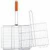 Ruszt do grillowania mięsa, ryb, warzyw z bokami 36cm