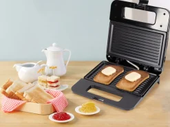 Solidny opiekacz toster do tostów kanapek 800W