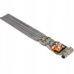 Szpady szpikulce do szaszłyków mięsa 45cm 6 szt.