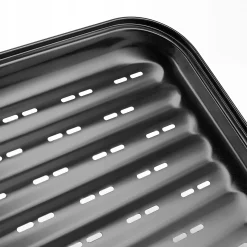 Taca perforowana do grillowania mięsa warzyw kiełbas non-stick Kamille