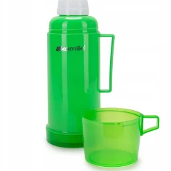TERMOS BIDON BUTELKA KUBEK TERMICZNY SZKLANY WKŁAD 450 ml KAMILLE