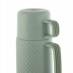 Termos bidon turystyczny z kubeczkiem i szklanym wkładem 450ml