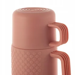 Termos bidon turystyczny z kubeczkiem i szklanym wkładem 450ml