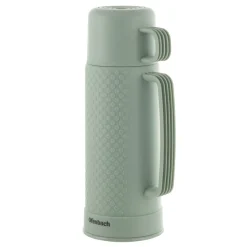 Termos bidon turystyczny z kubeczkiem i szklanym wkładem 600ml