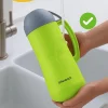 Termos bidon turystyczny z kubeczkiem i szklanym wkładem 450ml