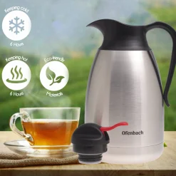 Termos, dzbanek konferencyjny cateringowy stalowy 1,5L