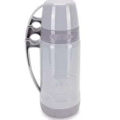Termos ze szklanym wkładem, uchwytem i kubeczkami 600ml