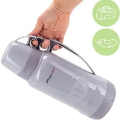 Termos ze szklanym wkładem, uchwytem i kubeczkami 1,8L