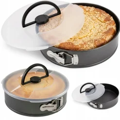 Tortownica rozpinana z pokrywką 26cm Kamille