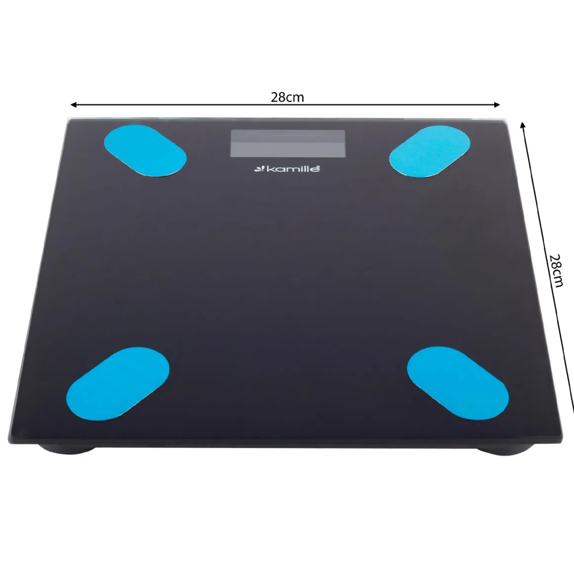 Waga łazienkowa bluetooth fitness, poziom tkanki, BMI sport