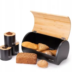 Zestaw chlebak z 3 pojemnikami kuchennymi
