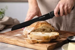 Zestaw komplet 5 noży kuchennych + nożyczki noże kuchenne Kamille