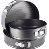 Zestaw 3 tortownic, form do pieczenia 24/26/28 cm NON-STICK